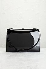 FWRD Renew Saint Laurent Large Gaia Shoulder Bag In Noir in Noir, view 2, click to view large image.