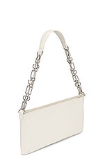 FWRD Renew BY FAR Holly Bag in White, view 3, click to view large image.