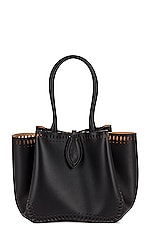 FWRD Renew ALA&Iuml;A Angele 20 Petale Tote in Noir, view 1, click to view large image.