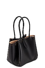 FWRD Renew ALA&Iuml;A Angele 20 Petale Tote in Noir, view 3, click to view large image.