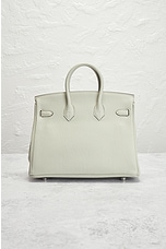 FWRD Renew Hermes Togo Birkin 25 Handbag in Grey, view 3, click to view large image.