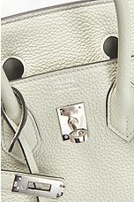 FWRD Renew Hermes Togo Birkin 25 Handbag in Grey, view 5, click to view large image.