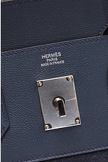 FWRD Renew Hermes Haut A Courroies 40 Handbag in Blue, view 5, click to view large image.