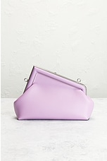 FWRD Renew Fendi Fast Shoulder Bag in Lavender, view 3, click to view large image.