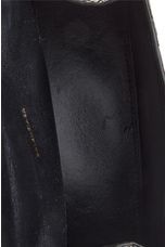 FWRD Renew Balenciaga XS Hourglass Top Handle Bag in Black, view 7, click to view large image.