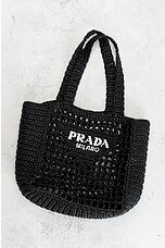 FWRD Renew Prada Tote Bag in Black, view 2, click to view large image.