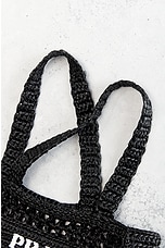 FWRD Renew Prada Tote Bag in Black, view 7, click to view large image.