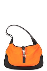 FWRD Renew Gucci Jackie Shoulder Bag in Orange, view 1, click to view large image.