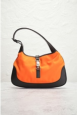 FWRD Renew Gucci Jackie Shoulder Bag in Orange, view 2, click to view large image.