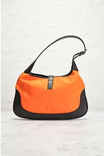 FWRD Renew Gucci Jackie Shoulder Bag in Orange, view 3, click to view large image.