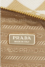 FWRD Renew Prada Triangle Shoulder Bag in Tan, view 5, click to view large image.
