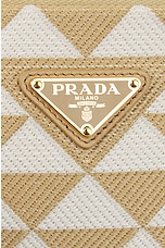 FWRD Renew Prada Triangle Shoulder Bag in Tan, view 6, click to view large image.