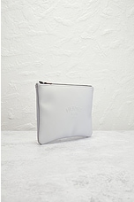 FWRD Renew Hermes Bain Pouch in Grey, view 4, click to view large image.