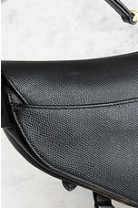 FWRD Renew Dior Saddle Bag in Black, view 6, click to view large image.