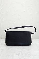 FWRD Renew Fendi Mama Baguette Shoulder Bag in Navy, view 3, click to view large image.