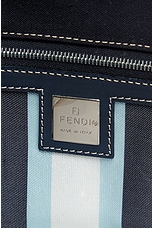 FWRD Renew Fendi Mama Baguette Shoulder Bag in Navy, view 5, click to view large image.