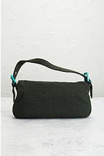 FWRD Renew Fendi Mama Baguette Shoulder Bag in Black, view 3, click to view large image.