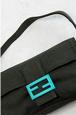 FWRD Renew Fendi Mama Baguette Shoulder Bag in Black, view 7, click to view large image.