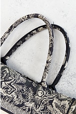 FWRD Renew Dior Toile De Jouy Canvas Book Tote Bag in Grey, view 6, click to view large image.