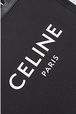 FWRD Renew Celine Vertical Cabas Tote Bag in Black, view 5, click to view large image.