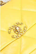 FWRD Renew Chanel Matelasse Chain Shoulder Bag in Yellow, view 5, click to view large image.