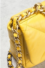 FWRD Renew Chanel Matelasse Chain Shoulder Bag in Yellow, view 6, click to view large image.