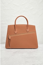 FWRD Renew Hermes Birkin En Desordre Togo Handbag in Brown, view 3, click to view large image.