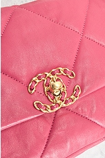 FWRD Renew Chanel Matelasse Lambskin Chain Shoulder Bag in Pink, view 5, click to view large image.