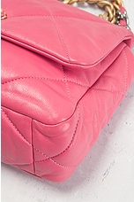 FWRD Renew Chanel Matelasse Lambskin Chain Shoulder Bag in Pink, view 7, click to view large image.