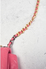 FWRD Renew Chanel Matelasse Lambskin Chain Shoulder Bag in Pink, view 8, click to view large image.
