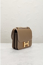 FWRD Renew Hermes A Stamp Epsom Constance 24 Shoulder Bag in Etoupe, view 4, click to view large image.