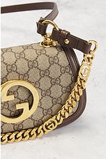 FWRD Renew Gucci GG Supreme Blondie Shoulder Bag in Beige, view 7, click to view large image.