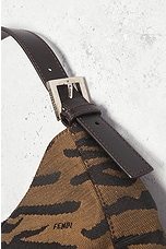 FWRD Renew Fendi Animal Shoulder Bag in Brown, view 7, click to view large image.