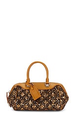 FWRD Renew Louis Vuitton Sunshine Express Spangle Handbag in Brown, view 1, click to view large image.