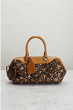 FWRD Renew Louis Vuitton Sunshine Express Spangle Handbag in Brown, view 2, click to view large image.