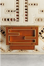 FWRD Renew Fendi Baguette Shoulder Bag in Ivory, view 6, click to view large image.
