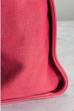 FWRD Renew Chanel Deauville MM Chain Tote Bag in Pink, view 6, click to view large image.