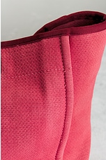 FWRD Renew Chanel Deauville MM Chain Tote Bag in Pink, view 8, click to view large image.