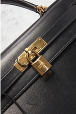 FWRD Renew Hermes Kelly 28 Handbag in Black, view 6, click to view large image.