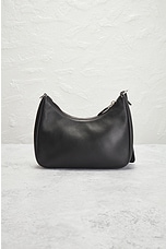 FWRD Renew Prada Reedition Shoulder Bag in Black, view 3, click to view large image.