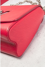 FWRD Renew Louis Vuitton Twist Shoulder Bag in Red, view 7, click to view large image.