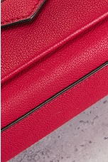 FWRD Renew Louis Vuitton BB Leather Shoulder Bag in Red, view 9, click to view large image.