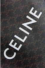 FWRD Renew Celine Vertical Cabas Tote Bag in Brown, view 5, click to view large image.