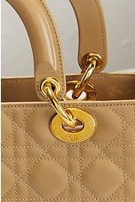 FWRD Renew Dior Lady Cannage Handbag in Brown, view 8, click to view large image.