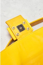 FWRD Renew Fendi Baguette Shoulder Bag in Yellow, view 7, click to view large image.