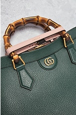 FWRD Renew Gucci Diana Handbag in Black, view 5, click to view large image.