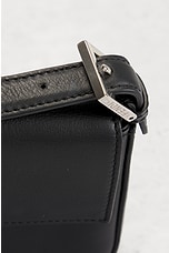 FWRD Renew Fendi Crystal Rhinestone Baguette Shoulder Bag in Black, view 8, click to view large image.