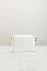 FWRD Renew Louis Vuitton Dauphine Shoulder Bag in White, view 3, click to view large image.