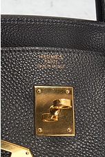 FWRD Renew Hermes Togo Birkin 35 Handbag in Black, view 6, click to view large image.