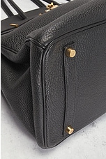 FWRD Renew Hermes Togo Birkin 35 Handbag in Black, view 8, click to view large image.